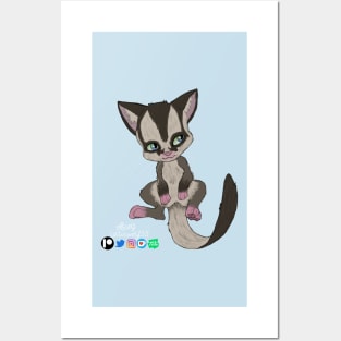 Sugar Glider Posters and Art